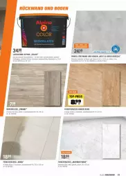 Gazetka promocyjna Obi - Prospekte - Gazetka - ważna od 17.04 do 17.04.2022 - strona 23 - produkty: alpina, eis, feinsteinzeug, mac, natur, naturstein, paneel, reis, Ti, top-preis