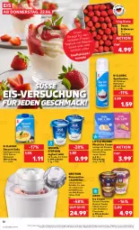 Gazetka promocyjna Kaufland - Prospekt - Gazetka - ważna od 28.06 do 28.06.2023 - strona 12 - produkty: angebot, Becher, beere, beeren, Behälter, brownie, caramel, cheesecake, cola, creme, decke, Deckel, dessert, eis, eiscreme, eismaschine, erdbeere, erdbeeren, joghur, joghurt, joghurt mild, mac, mehl, milch, Mochi, Oppo, reis, rezept, rezepte, sahne, sauce, Soße, Ti, vanille, weihenstephan, Yo, yoghurt, ZTE