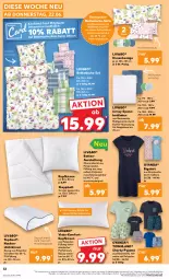 Gazetka promocyjna Kaufland - Prospekt - Gazetka - ważna od 28.06 do 28.06.2023 - strona 34 - produkty: angebot, angebote, asti, Bau, baumwolle, beko, bett, Betten, bettwäsche, eis, Ergee, kissen, kopfkissen, nackenstützkissen, Pyjama, Ria, seersucker, shirt, shorty, shorty-pyjama, spannbettlaken, steppbett, Ti, tisch, Trockner, wolle, ZTE