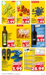 Gazetka promocyjna Kaufland - Prospekt - Gazetka - ważna od 28.06 do 28.06.2023 - strona 7 - produkty: angebot, angebote, aqua, Bau, beere, beeren, brombeere, caramel, creme, eis, haselnuss, heidelbeere, heidelbeeren, Kinder, kirsch, kirsche, LG, natives olivenöl, Nougatcreme, nuss, olive, oliven, olivenöl, olivenöl extra, pflaume, primitivo, regal, Ria, rispentomaten, rotwein, Schal, Schale, schoko, schokolade, schuhe, schwerlastregal, storck, tafeltrauben, Ti, toffifee, tomate, tomaten, trauben, wein