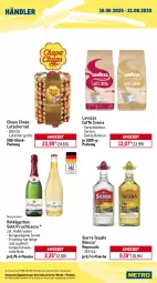 Gazetka promocyjna Metro - Wochen-Angebote Händler - Gazetka - ważna od 21.06 do 21.06.2025 - strona 2 - produkty: angebot, auer, beleuchtung, bohne, bohnen, caffè crema, chupa, chupa chups, ecco, flasche, frucht, fruchtsecco, getränk, getränke, Glastür, kühlschrank, lavazza, Lutscher, Metro, metro gastro, Palette, rotkäppchen, Schrank, sekt, Sierra, sierra tequila, tequila, Ti