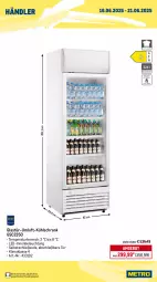 Gazetka promocyjna Metro - Wochen-Angebote Händler - Gazetka - ważna od 21.06 do 21.06.2025 - strona 3 - produkty: angebot, auer, beleuchtung, bohne, bohnen, caffè crema, chupa, chupa chups, ecco, flasche, frucht, fruchtsecco, getränk, getränke, Glastür, kühlschrank, lavazza, Lutscher, Metro, metro gastro, Palette, rotkäppchen, Schrank, sekt, Sierra, sierra tequila, tequila, Ti