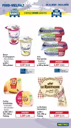 Gazetka promocyjna Metro - Wochen-Angebote - Gazetka - ważna od 29.11 do 29.11.2025 - strona 12 - produkty: angebot, arla, auer, Bau, Bauer, Becher, blume, blumen, blumenkohl, camembert, cola, fol epi, frucht, fruchtjoghurt, joghur, joghurt, Käse, Kürbis, Le Rustique, mac, milch, nuss, rucola, salz, schnittkäse, Ti, zucchini