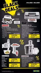 Gazetka promocyjna Metro - Wochen-Angebote - Gazetka - ważna od 29.11 do 29.11.2025 - strona 22 - produkty: abzugshaube, beleuchtung, besteck, Brei, decke, dunstabzug, dunstabzugshaube, eis, Elektro, elle, fleisch, früchte, früchten, gefrierkombination, geschirr, geschirrspüler, grill, grillplatte, kleid, Kleidung, lack, latte, lebensmittel, reis, Rollenbox, teller, Ti, Vakuumierer