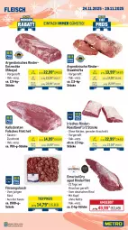 Gazetka promocyjna Metro - Wochen-Angebote - Gazetka - ważna od 29.11 do 29.11.2025 - strona 3 - produkty: angebot, auer, beef, braten, coupon, edelstahl, eis, entrecôte, Falsches Filet, filet, fleisch, fritteuse, Frittierkorb, Frittieröl, gulasch, Kette, korb, küche, Metro, pommes, Pommes Frites, reis, rind, rinder, rinderfilet, Rindersteak, roastbeef, Schal, Schale, steak, steakhüfte, Ti, tiefpreis