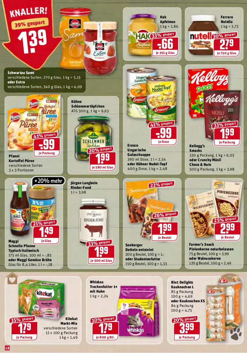 Aktueller Prospekt Rewe - Prospekte - von 25.10 bis 31.10.2021 - strona 18