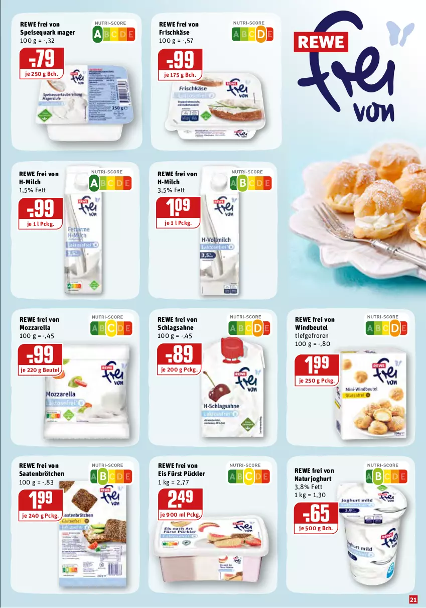 Aktueller Prospekt Rewe - Prospekte - von 25.10 bis 31.10.2021 - strona 21