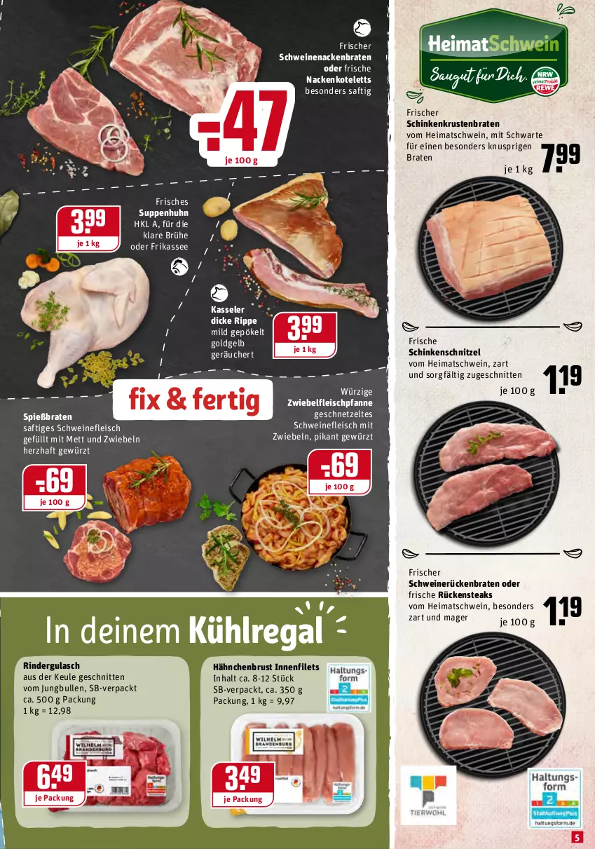 Aktueller Prospekt Rewe - Prospekte - von 25.10 bis 31.10.2021 - strona 5