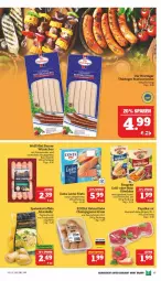 Gazetka promocyjna Marktkauf - Prospekt - Gazetka - ważna od 23.04 do 23.04.2022 - strona 13 - produkty: Bau, bratwurst, braun, champignon, champignons, champignons braun, deka, eis, elle, emmentaler, filet, filets, grill, kartoffel, kartoffeln, Käse, lachs, natur, Ofen, Ofenkäse, paprika, paprika rot, ring, rostbratwurst, rouge, rougette, Speck, speisekartoffeln, thüringer rostbratwurst, Ti, WICK, wurst, würstchen