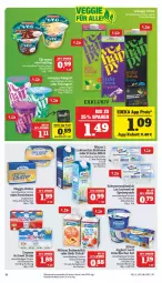 Gazetka promocyjna Marktkauf - Prospekt - Gazetka - ważna od 23.04 do 23.04.2022 - strona 20 - produkty: actimel, actimel drink, aktionspreis, Becher, butter, buttermilch, danone, deka, drink, eis, elinas, frische milch, joghur, joghurt, joghurt nach, Kefir, meggle, milch, milram, nuss, quark, reis, salz, speisequark, Streichzart, Ti, veggie