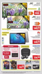 Gazetka promocyjna Marktkauf - Prospekt - Gazetka - ważna od 23.04 do 23.04.2022 - strona 38 - produkty: akku, Betriebssystem, body, buch, cin, deo, eis, Elan, elle, ente, frontkamera, google play, HDMI, HP, Intel, kamera, kopfhörer, lautsprecher, lieferservice, netflix, quad, quad-core-prozessor, reis, tablet, telefon, teller, Ti, usb, wasser, Weste