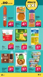 Gazetka promocyjna Netto - Woche 14 - Gazetka - ważna od 06.04 do 06.04.2024 - strona 26 - produkty: classico, eis, feinkost, fleisch, fleischwurst, gewürz, gewürzquark, gouda, grünländer, hähnchenschenkel, henkel, joghur, joghurt, milram, nuss, quark, ring, sandwich, schenkel, schnitzel, Ti, wurst