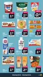 Gazetka promocyjna Netto - Woche 14 - Gazetka - ważna od 06.04 do 06.04.2024 - strona 7 - produkty: activia, activia joghurt, bärenmarke, brot, danone, danone activia, eis, fertiggericht, joghur, joghurt, kakao, Kefir, Kinder, knäckebrot, kuchen, kuchenmeister, Meister, milch, monte, Müller, sahne, Ti, uhr, vollmilch, wasa, Yo, YouCook, zott