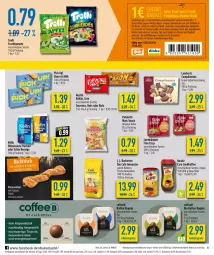 Gazetka promocyjna Diska - Prospekte - Gazetka - ważna od 19.08 do 19.08.2023 - strona 6 - produkty: aktionspreis, Amber, bio, Blüte, bohne, bohnen, coupon, coupons, darbo, darboven, deka, eis, erde, Feine Gebäckmischung, frucht, fruchtgummi, gebäckmischung, gin, kaffee, Käse, Käsezwirbel, kitkat, kölln, lambertz, lion, mais, natur, ndk, nuss, Pick Up!, reis, smarties, snack, sofortrabatt, Stier, tee, Ti, trolli, trolli fruchtgummi, ZTE