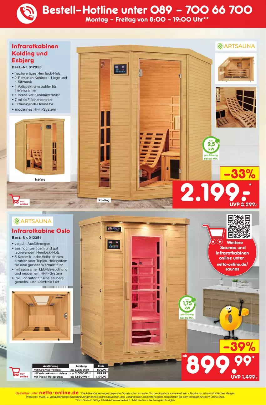 Aktueller Prospekt Netto Marken-Discount - Filial-Angebote - von 23.01 bis 28.01.2023 - strona 47 - produkty: angebot, Bank, beleuchtung, eis, Holz, led-beleuchtung, Liege, Mode, ndk, pool, reis, rum, sitzbank, Spektrum, telefon, Ti, uhr, Whirlpool, ZTE