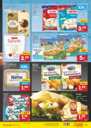 Gazetka promocyjna Netto Marken-Discount - Filial-Angebote - Gazetka - ważna od 28.01 do 28.01.2023 - strona 19 - produkty: Alpenhain, angebot, bestpreis, butter, dovgan, eis, ferrero, fol epi, Käse, rama, reis, stieleis, Tasche, taschen, taschki, Ti, ZTE