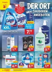 Gazetka promocyjna Netto Marken-Discount - Filial-Angebote - Gazetka - ważna od 28.01 do 28.01.2023 - strona 24 - produkty: airwick, angebot, angebote, axe, axe duschgel, bestpreis, bio, biozidprodukte, calgon, deo, deospray, dove, duschgel, eis, ente, LG, ndk, pril, Rauch, reis, rwe, schauma, schauma shampoo, shampoo, spülmittel, Ti, wc ente, WICK