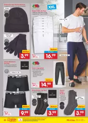 Gazetka promocyjna Netto Marken-Discount - Filial-Angebote - Gazetka - ważna od 28.01 do 28.01.2023 - strona 26 - produkty: asti, Bau, baumwolle, eis, gin, handschuhe, hose, Jogginghose, Mütze, ndk, reis, retroshorts, Ria, schuhe, shirt, shorts, socken, T-Shirt, Tasche, taschen, tee, Ti, tisch, wolle