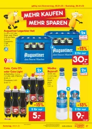 Gazetka promocyjna Netto Marken-Discount - Filial-Angebote - Gazetka - ważna od 28.01 do 28.01.2023 - strona 37 - produkty: angebot, bestpreis, bier, cola, eis, Lagerbier, reis, Ti, wodka, ZTE