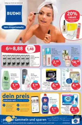 Gazetka promocyjna Budni - Prospekte - Gazetka - ważna od 18.03 do 18.03.2023 - strona 1 - produkty: angebot, angebote, ball, bett, Blüte, Brufen, cashmere, decke, dove, duschgel, Eau de parfum, eau de toilette, eau de toilette 50 ml, eis, Finish, hafer, Karl Lagerfeld, kräuter, küche, Küchen, parfum, pril, reis, schauma, schauma shampoo, shampoo, spülmittel, Ti, tücher, windeln, zewa, ZTE