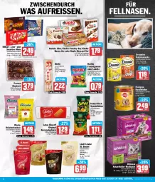 Gazetka promocyjna Aez - Prospekte - Gazetka - ważna od 03.02 do 03.02.2024 - strona 12 - produkty: beutel, biscoff, cola, dreamies, duplo, eis, ferrero, frucht, fruchtgummi, funny-frisch, gin, giotto, hanuta, haribo, katzenfutter, katzensnack, katzensnacks, Kinder, kinder bueno, kinder country, kitkat, kräuter, Lakritz, LG, lindor, lindt, lion, oder lakritz, pedigree, reis, reiss, Ricola, smarties, snack, snacks, Spezi, Ti, whiskas, ZTE