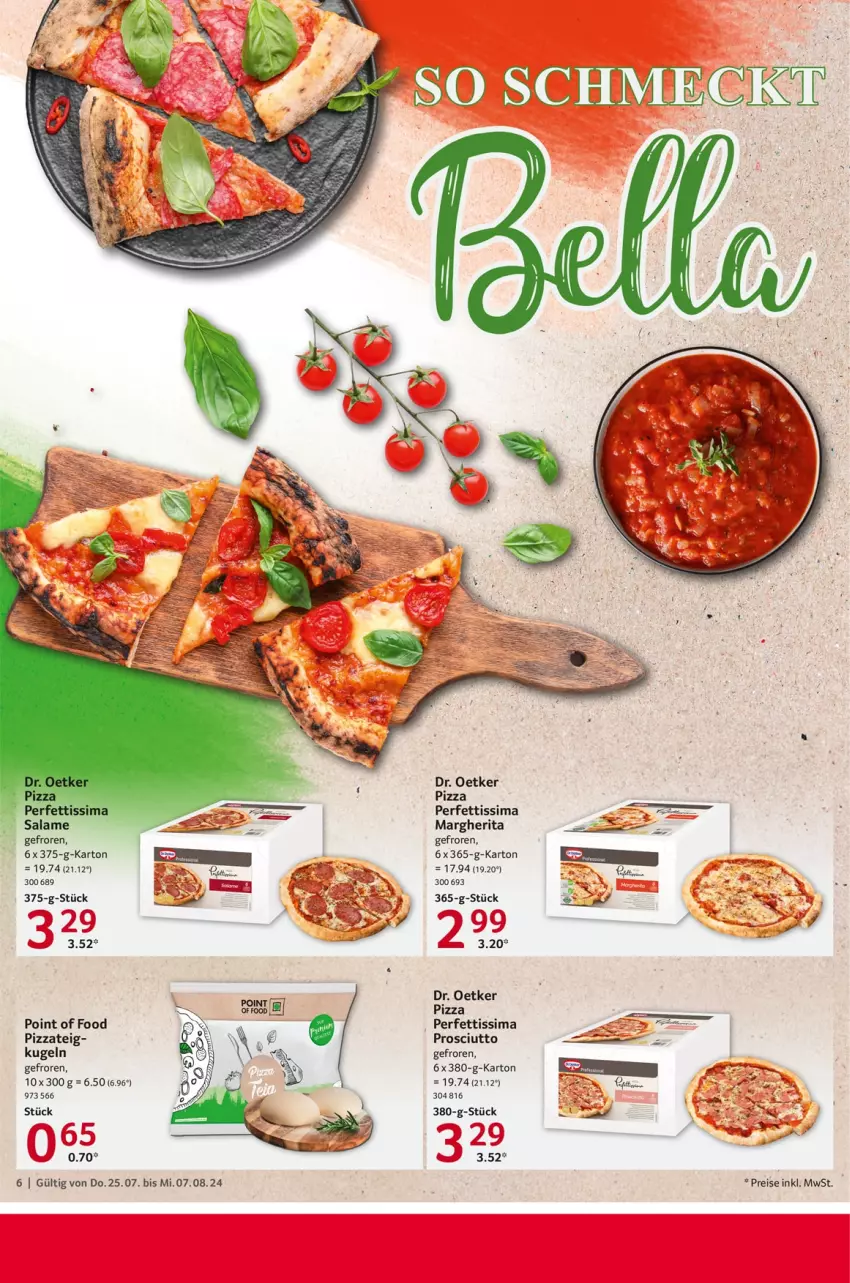 Aktueller Prospekt Selgros - Gastronomie - von 25.07 bis 07.08.2024 - strona 6 - produkty: Dr. Oetker, eis, Kugel, margherita, pizza, Pizzateig, prosciutto, reis, sim, Ti