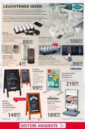 Gazetka promocyjna Selgros - Gastronomie - Gazetka - ważna od 07.08 do 07.08.2024 - strona 35 - produkty: adapter, angebot, angebote, auer, beleuchtung, dekoration, eier, eis, elle, ente, fernbedienung, kerze, Kette, Kreide, lack, Lacke, lamm, led-beleuchtung, LED-Kerze, leds, Leuchte, leuchten, reis, tee, Teelicht, teelichte, Ti, tisch, topper, wasser, ZTE