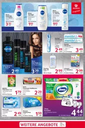 Gazetka promocyjna Selgros - Food - Gazetka - ważna od 24.07 do 24.07.2024 - strona 23 - produkty: angebot, angebote, beutel, body, body lotion, body milk, bürste, creme, deo, deospray, duschgel, eier, eis, flasche, fleisch, gin, Lotion, melitta, meridol, müllbeutel, nivea, pasta, penaten, schaumfestiger, shampoo, swirl, tablet, tablett, Tablette, Tena Lady, Ti, tücher, Tüte, vita, Vitamine, zahnbürste, zahnpasta