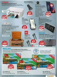Gazetka promocyjna Vmarkt - Prospekte - Gazetka - ważna od 23.07 do 23.07.2025 - strona 19 - produkty: akku, angebot, angebote, Apple, auto, Bad, Bau, Betriebssystem, Brei, disney, drucker, elle, enders, gin, HDMI, jumbo, kamera, ladegerät, latte, Leuchte, LG, Lüftungsgitter, microsd, motorola, Mp3, octa-core prozessor, papier, Philips, Radio, Ria, rwe, Schal, sim, smartphone, smartphones, Spiele, Ti, tisch, uhr, usb, weck