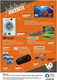 Gazetka promocyjna Vmarkt - Prospekte - Gazetka - ważna od 23.07 do 23.07.2025 - strona 5 - produkty: alexa, amazon alexa, batterie, batterien, Brei, ente, gardena, Germ, jbl, Kinder, LG, Maus, Philips, rasen, Reinigung, senf, smart tv, Ti, waschmaschine, wasser