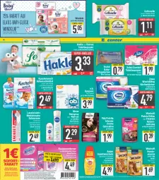 Gazetka promocyjna E Center - Angebote der Woche - Gazetka - ważna od 03.06 do 03.06.2023 - strona 18 - produkty: auer, Autan, beutel, Brei, cottonelle, coupon, creme, deka, deo, deospray, eis, elkos, elle, Engel, ente, flasche, Fleckenentferner, fleisch, gin, hakle, hundesnack, hundesnacks, insektenschutz, katzennahrung, kraft, küche, Küchen, küchentücher, Kuschelweich, Lacalut, nivea, O.b., Palette, papier, reis, roll-on, sekt, snack, snacks, sofortrabatt, super-knüller, Tampon, tampons, Ti, toilettenpapier, toilettentücher, tücher, vanish, vita, vitakraft, vollwaschmittel, waschmittel, windeln, zahncreme, zewa, ZTE