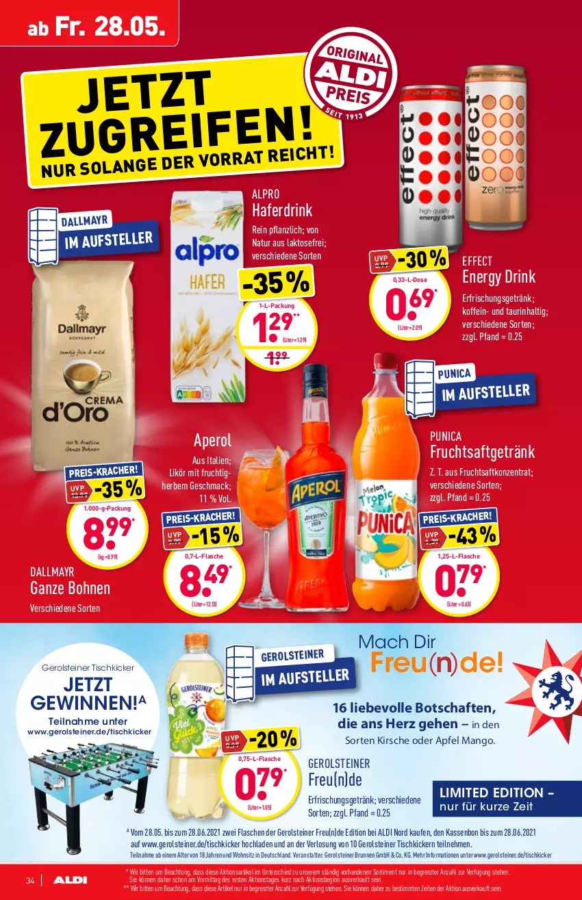 Aktueller Prospekt Aldi Nord - Aldi-Vorschau - von 25.05 bis 05.06.2021 - strona 34