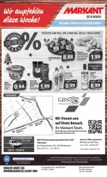 Gazetka promocyjna Markant - Prospekte - Gazetka - ważna od 09.12 do 09.12.2023 - strona 16 - produkty: angebot, angebote, Bau, bio, brot, eier, elle, flasche, hasseröder, lieferservice, natur, pils, rwe, smirnoff, Ti, uhr, vodka
