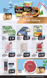 Gazetka promocyjna Markant - Prospekte - Gazetka - ważna od 09.12 do 09.12.2023 - strona 7 - produkty: Alpenhain, aufschnitt, bavaria blu, Becher, bergader, braten, bratenaufschnitt, camembert, creme, eis, elle, goldmarie, Käse, käsescheiben, lachs, lachsschinken, Mett, reis, Ria, salami, schinken, teller, wiltmann, würstchen, ZTE