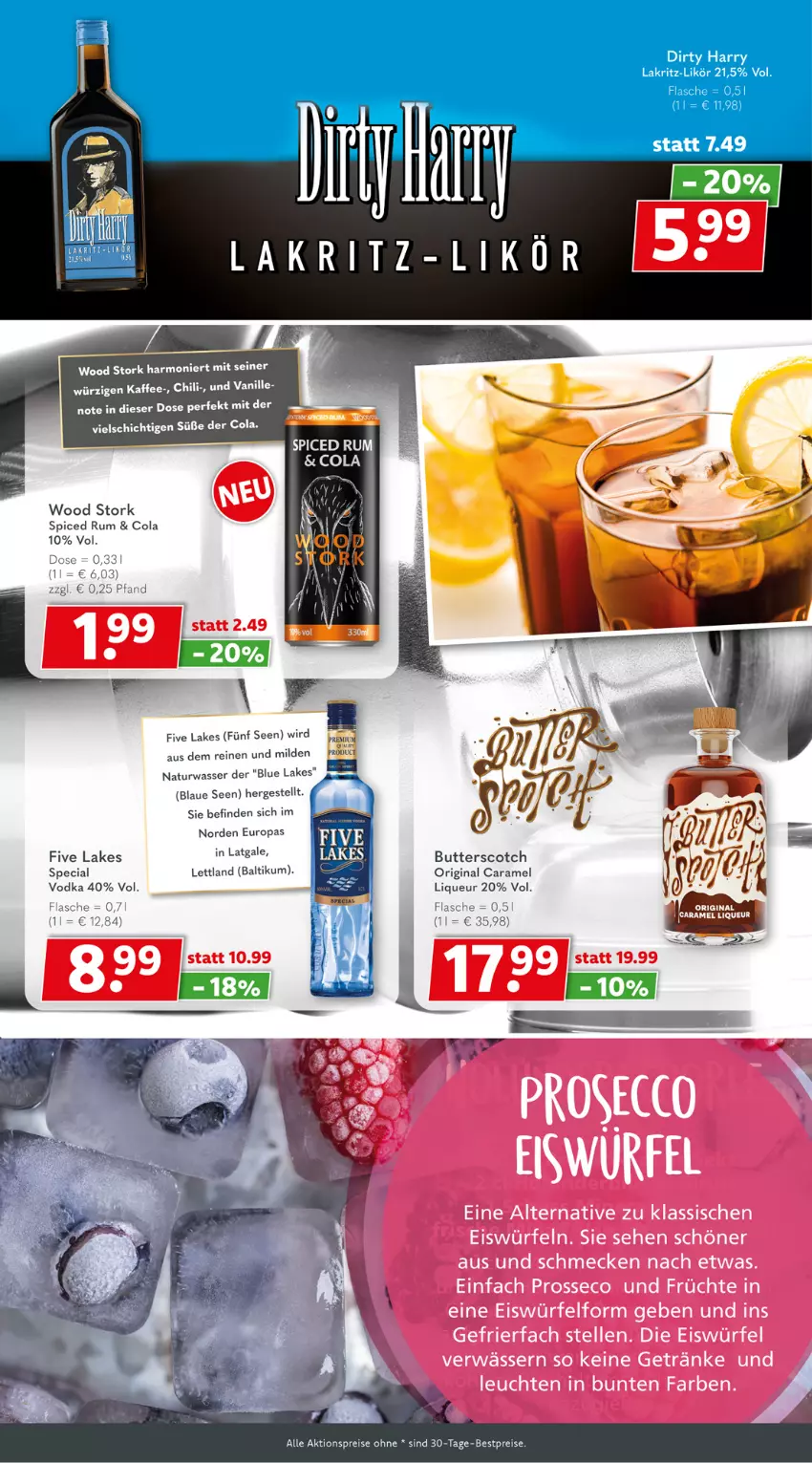 Aktueller Prospekt Getraenkeland - von 26.06 bis 08.07.2023 - strona 7 - produkty: aktionspreis, bestpreis, bestpreise, butter, caramel, chili, cola, eis, flasche, gin, kaffee, Lakritz, likör, liqueur, natur, reis, rum, scotch, Ti, vodka, wasser