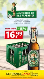 Gazetka promocyjna Getraenkeland - Gazetka - ważna od 08.07 do 08.07.2023 - strona 9 - produkty: allgauer, auer, bier, eis, Elan, getränk, getränke, LG, Ti