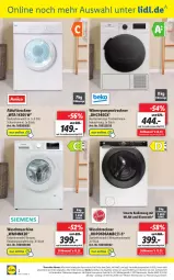 Gazetka promocyjna Lidl - Aktuelle Onlineshop-Highlights - Gazetka - ważna od 27.03 do 27.03.2022 - strona 2 - produkty: angebot, angebote, auto, beleuchtung, eis, elle, K2, ndk, reis, rel, rum, Schal, Schale, Spektrum, telefon, Ti, Trockner, trommel, uhr, wärmepumpentrockner, waschmaschine, waschtrockner