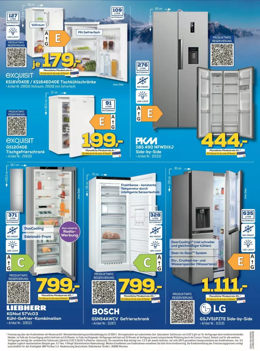 Aktueller Prospekt Euronics - Prospekte - von 01.06 bis 07.06.2024 - strona 11 - produkty: edelstahl, eimer, elle, ente, gefrierfach, gin, Intel, LG, Ti