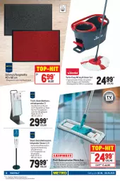 Gazetka promocyjna Metro - NonFood - Gazetka - ważna od 08.06 do 08.06.2022 - strona 12 - produkty: bodenwischer, Desinfektion, eimer, eis, elle, reis, ring, schmutzfangmatte, Teleskop, teleskopstiel, teller, Ti, tisch, top-hit