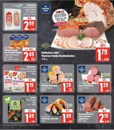 Gazetka promocyjna Edeka - Prospekte - Gazetka - ważna od 06.04 do 06.04.2024 - strona 9 - produkty: braten, Brühwurst, eis, honig, krustenbraten, paprika, pute, putenbrust, reis, Ti, wurst, ZTE