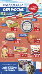 Gazetka promocyjna Famila - Prospekte - Gazetka - ważna od 27.07 do 27.07.2024 - strona 12 - produkty: Abtei, beutel, butter, Croissant, eis, gin, hartkäse, Jura, Käse, leine, meersalz, Meersalzbutter, merci, milch, nuss, reifen, reis, reiss, salz, stube, Ti, weichkäse, ZTE