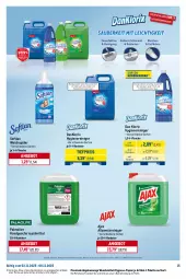 Gazetka promocyjna Metro - Starke Marken - Gazetka - ważna od 08.11 do 08.11.2025 - strona 15 - produkty: ajax, aktiv gel, allzweckreiniger, angebot, danklorix, eis, emsa, ente, essig, flasche, Frosch, geschirr, geschirrspülmittel, Glasreiniger, olive, Palette, palmolive, papier, power-gel, reiniger, reis, Softlan, spiritus, sprühflasche, spülmittel, Ti, tiefpreis, waschmittel, wc ente, wc-reiniger, weck, weichspüler