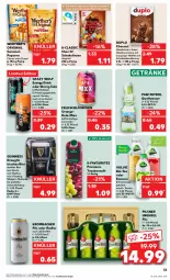 Gazetka promocyjna Kaufland - Prospekt - Gazetka - ważna od 09.08 do 09.08.2023 - strona 33 - produkty: alkohol, angebot, angebote, bier, bio, brezel, caramel, cola, creme, direktsaft, drink, duplo, energy drink, erfrischungsgetränk, getränk, getränke, gin, Guinness, haselnuss, Haselnusscreme, kakao, krombache, krombacher, krombacher pils, limo, limonade, linsen, nuss, oder radler, orange, Paw Patrol, pils, pilsner, pilsner urquell, popcorn, radler, saft, schoko, schokolade, schokoladen, Schokolinsen, tee, Ti, trauben, Traubensaft, volvic, wasser, werther's, zucker