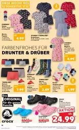 Gazetka promocyjna Kaufland - Prospekt - Gazetka - ważna od 09.08 do 09.08.2023 - strona 38 - produkty: angebot, angebote, Bau, baumwolle, Clogs, gin, Kinder, Pyjama, Ria, schnitten, shirt, shorts, shorty, sneaker, sneakersocken, socken, Ti, wolle, ZTE