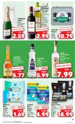 Gazetka promocyjna Kaufland - Prospekt - Gazetka - ważna od 09.08 do 09.08.2023 - strona 47 - produkty: Alwa, Always, angebot, angebote, binden, brillant sekt, cassis, chantré, coconut, cola, Damenbinden, eis, feuchttücher, freixenet, holsten, holsten pilsener, Holz, kirsch, kirsche, mam, ouzo, pils, pilsener, puschkin vodka, rotwein, sekt, söhnlein, söhnlein brillant, Ti, tücher, vodka, wein, weinbrand, Weißwein, white chocolate