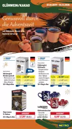 Gazetka promocyjna Metro - Wochen-Angebote - Gazetka - ważna od 01.11 do 01.11.2025 - strona 11 - produkty: alkohol, angebot, antipasti, asti, bag-in-box, Becher, eis, feinkost, gin, Glühwein, kakao, Kinder, kirsch, kirsche, kirschen, Mett, metten, Mettenden, nuss, ohne alkohol, orange, orangen, pizza, reis, rotwein, rügenwalder, rügenwalder mühle, Schal, Schale, Ti, wein, wurst, zitrone, zitronen