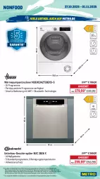 Gazetka promocyjna Metro - Wochen-Angebote - Gazetka - ważna od 01.11 do 01.11.2025 - strona 19 - produkty: akku, angebot, auer, Bau, beutel, bodensauger, decke, Dyson, eis, elle, ente, geschirr, geschirrspüler, Intel, kraft, mac, Metro, möbel, papier, persil, Reinigung, reis, Schere, sonderposten, staubbeutel, staubsauger, teller, Ti, Tiere, toilettenpapier, Trockner, vollwaschmittel, wärmepumpentrockner, waschmittel, wasser, zewa