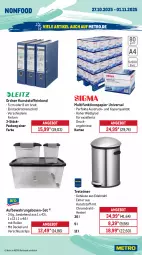 Gazetka promocyjna Metro - Wochen-Angebote - Gazetka - ważna od 01.11 do 01.11.2025 - strona 24 - produkty: angebot, aufbewahrungsbox, Brei, decke, Deckel, Draht, drucker, edelstahl, eimer, eis, elle, ente, fernseher, henkel, LG, Metro, ordner, papier, reis, sim, teller, Ti, touchscreen, treteimer, uhd