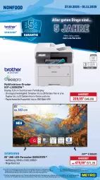 Gazetka promocyjna Metro - Wochen-Angebote - Gazetka - ważna od 01.11 do 01.11.2025 - strona 25 - produkty: angebot, aufbewahrungsbox, Brei, decke, Deckel, Draht, drucker, edelstahl, eimer, eis, elle, ente, fernseher, henkel, LG, Metro, ordner, papier, reis, sim, teller, Ti, touchscreen, treteimer, uhd