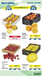 Gazetka promocyjna Metro - Wochen-Angebote - Gazetka - ważna od 01.11 do 01.11.2025 - strona 7 - produkty: angebot, Becher, beutel, cranberries, elinas, filet, fisch, fische, Fischer, früchte, frutti di mare, garnelen, honig, honigmelone, honigmelonen, Kaki, meeresfrüchte, melone, melonen, Metro, Muscheln, navelina, Nordsee, obst, orange, orangen, salat, Schal, Schale, Schere, thunfisch, Ti